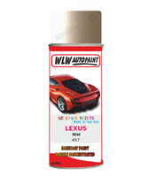 Lexus Beige Aerosol Spraypaint Code 4S7 Basecoat Spray Paint