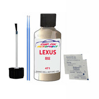 Lexus Rx450H Hybrid Beige Touch Up Paint Code 4T1 Scratch Repair Paint