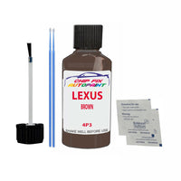 Lexus Rx Series Brown Touch Up Paint Code 4P3 Scratch Repair Paint