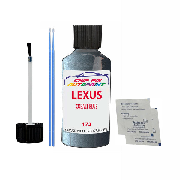 Lexus Ls Series Cobalt Blue Touch Up Paint Code 172 Scratch Repair Paint