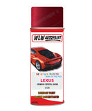 Lexus Crimson Crystal Shine Aerosol Spraypaint Code 3S8 Basecoat Spray Paint