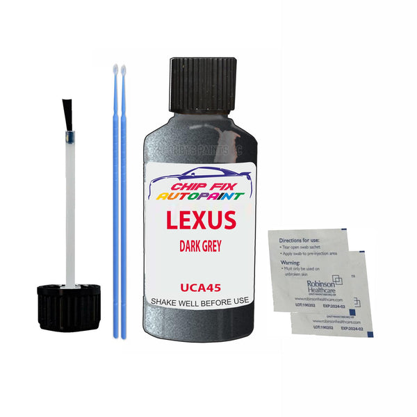 Lexus Es Series Dark Grey Touch Up Paint Code Uca45 Scratch Repair Paint