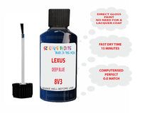 Lexus Gs Series Deep Blue Paint Code 8V3