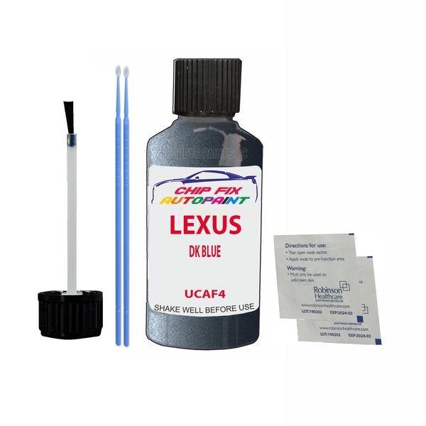 Lexus Rx Series Dk Blue Touch Up Paint Code Ucaf4 Scratch Repair Paint