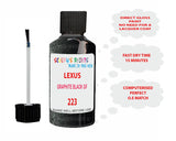 Lexus Lexus Graphite Black Gf Paint Code 223