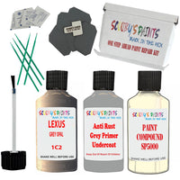 Lexus Grey Opal Car Detailing Paint And Polish Finish Kit