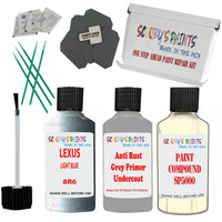 Lexus Light Blue Car Detailing Paint And Polish Finish Kit