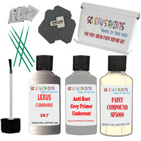 Lexus Lt Grayish Rose Car Detailing Paint And Polish Finish Kit