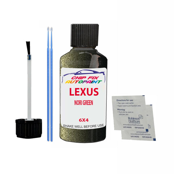 Lexus Rc F Series Nori Green Touch Up Paint Code 6X4 Scratch Repair Paint