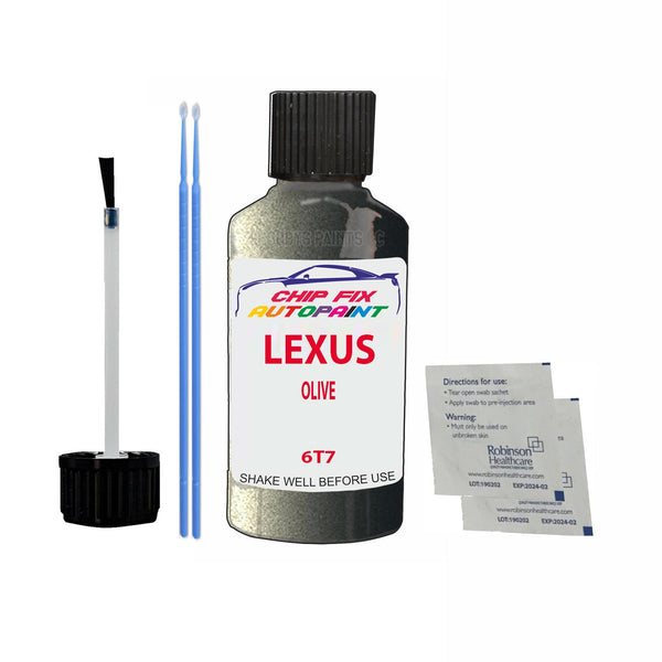 Lexus Ls Series Olive Touch Up Paint Code 6T7 Scratch Repair Paint