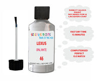 Lexus Gs Series Opal White Paint Code 046