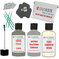 Lexus Oyster Grey Car Detailing Paint And Polish Finish Kit