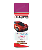 Lexus Passionate Pink Aerosol Spraypaint Code 9J4 Basecoat Spray Paint