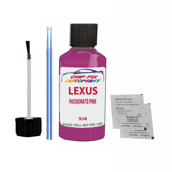 Lexus Lfa Passionate Pink Touch Up Paint Code 9J4 Scratch Repair Paint