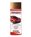 Lexus Pearl Brown Aerosol Spraypaint Code 4V2 Basecoat Spray Paint