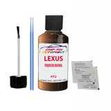 Lexus Ct200H Premium Brown Touch Up Paint Code 4T2 Scratch Repair Paint