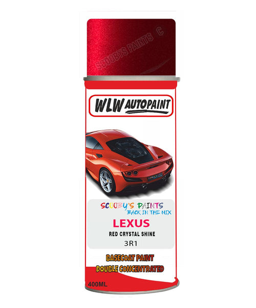 Lexus Red Aerosol Spraypaint Code Uca60 Basecoat Spray Paint
