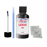 Lexus Lexus Sable Touch Up Paint Code 4T5 Scratch Repair Paint