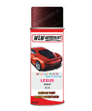 Lexus Scarlet Aerosol Spraypaint Code 3U4 Basecoat Spray Paint