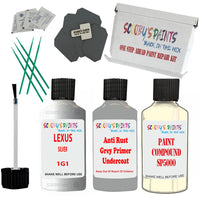 Lexus Silver Car Detailing Paint And Polish Finish Kit