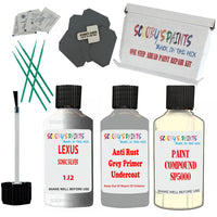 Lexus Sonic Silver Car Detailing Paint And Polish Finish Kit