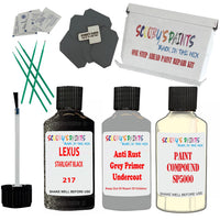 Toyota / Lexus / Scion Touch Up Paint - Stargazer Black Metallic (Code 217)