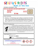 LIMESTONE Aerosol Spray Paint Code 516 Classic Austin Model Princess Automotive Restorative Paint Vehicle Touch-Up Austin 516 Paint Car Restoration DIY Auto Painting Classic Car Refinishing High-Quality Spray Paint Automotive Finish Vehicle Restoration Supplies Custom Car Paint Auto Body Paint Aerosol Can Automotive Refinishing Paint for Classic Cars