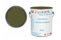 Mixed Paint For Land Rover Land Rover, Lincoln Green, Code: Php, Green