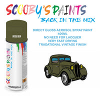 High-Quality LINCOLN GREEN Aerosol Spray Paint PHP For Classic Rover 25- Paint for restoration high quality aerosol sprays