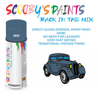 High-Quality LIPARI BLUE Aerosol Spray Paint JPE For Classic Rover 25- Paint for restoration high quality aerosol sprays
