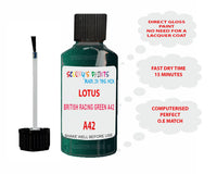 Lotus Other Models British Racing Green A42 Paint Code A42