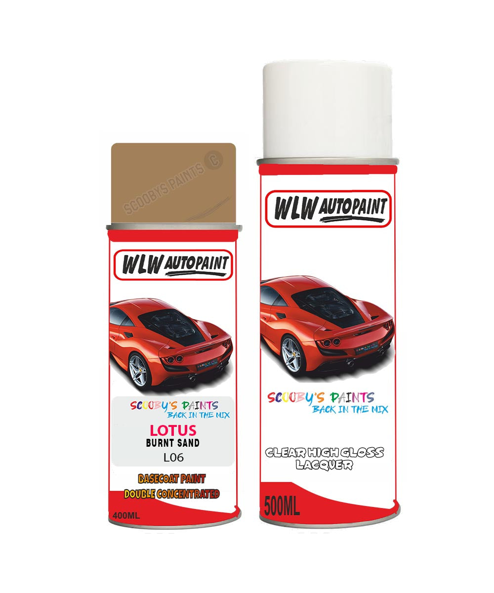 Aerosol Spray Paint For Lotus Other Models Burnt Sand Paint Code L06 ...