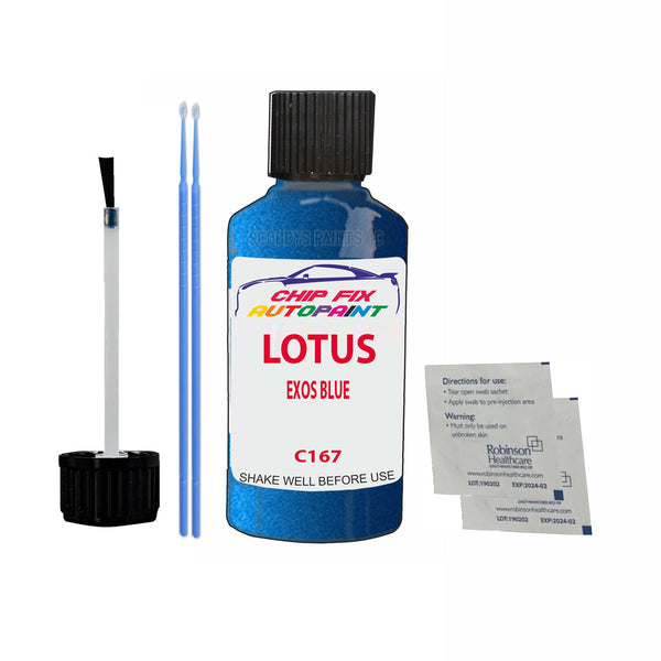 Lotus Other Models Exos Blue Touch Up Paint Code C167 Scratch Repair Paint