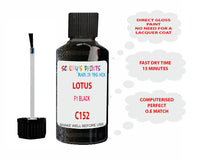Lotus Elise F1 Black Paint Code C152