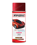 Lotus Fire Red Aerosol Spray Paint Code C177 Basecoat Spray Paint