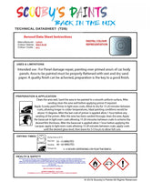 Instructions For  Use Lotus Other Models Ibiza Blue Car Paint