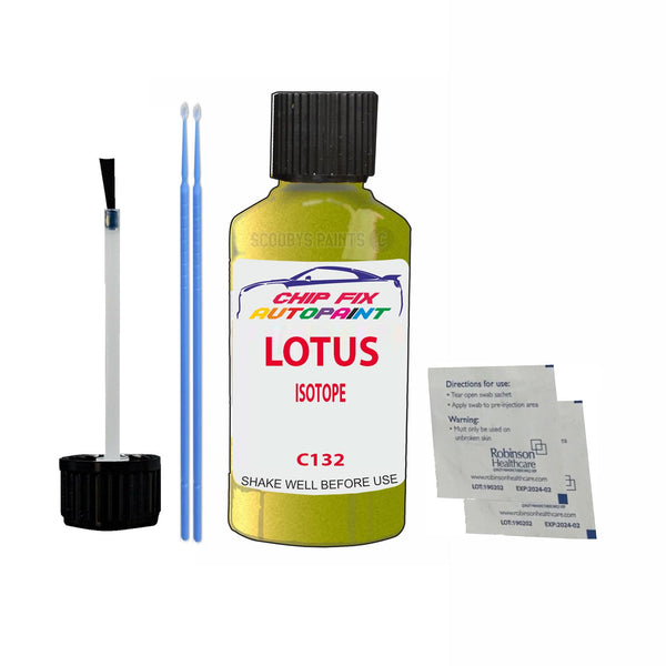 Lotus Elise Isotope Touch Up Paint Code C132 Scratch Repair Paint