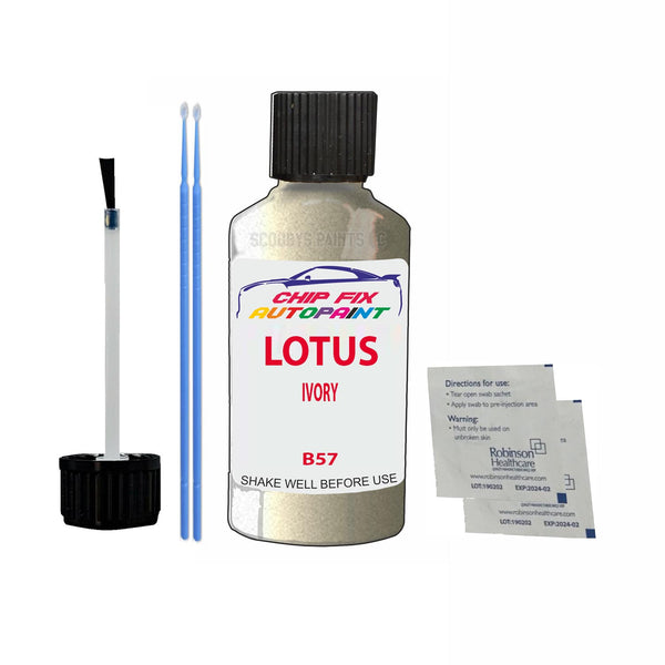 Lotus Other Models Ivory Touch Up Paint Code B57 Scratch Repair Paint