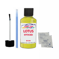 Lotus Elise Krypton Green Touch Up Paint Code B109 Scratch Repair Paint