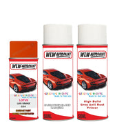 Lotus Elise Lava Orange Complete Aresol Kit With Primer And Laquer