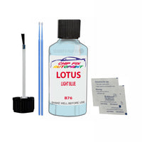 Lotus Other Models Light Blue Touch Up Paint Code B76 Scratch Repair Paint