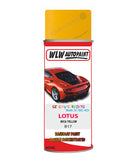 Lotus Mica Yellow Aerosol Spray Paint Code B17 Basecoat Spray Paint