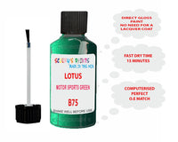 Lotus Other Models Motor Sports Green Paint Code B75