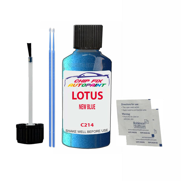 Lotus Other Models New Blue Touch Up Paint Code C214 Scratch Repair Paint