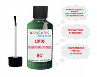 Lotus Other Models New British Racing Green Paint Code B37