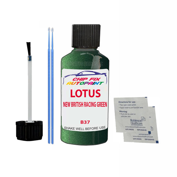 Lotus Other Models New British Racing Green Touch Up Paint Code B37 Scratch Repair Paint