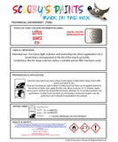 Instructions For UseLotus Other Models  Touch Up Paint