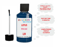 Lotus Other Models Royal Blue Paint Code L09