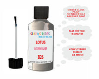 Lotus Other Models Saturn Silver Paint Code B26