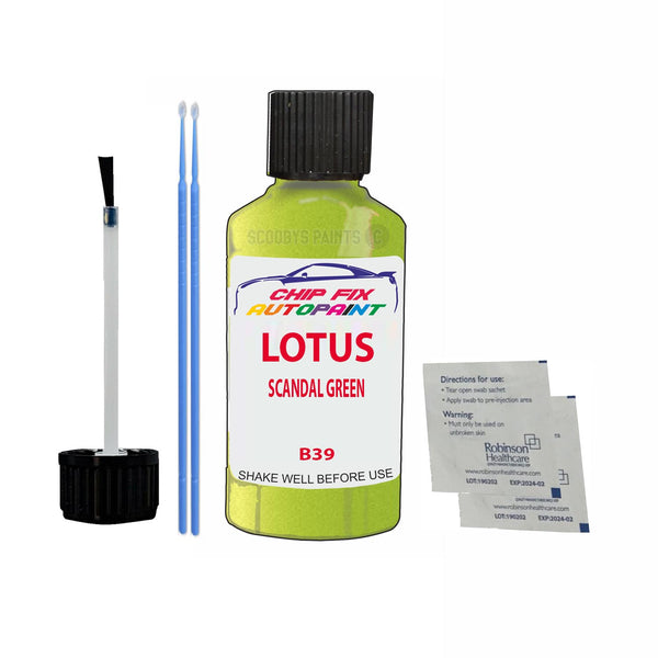 Lotus Other Models Scandal Green Touch Up Paint Code B39 Scratch Repair Paint